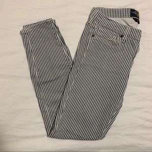 Lucky Brand Skinny Jeans, Pinstripe, Size 2 / 26